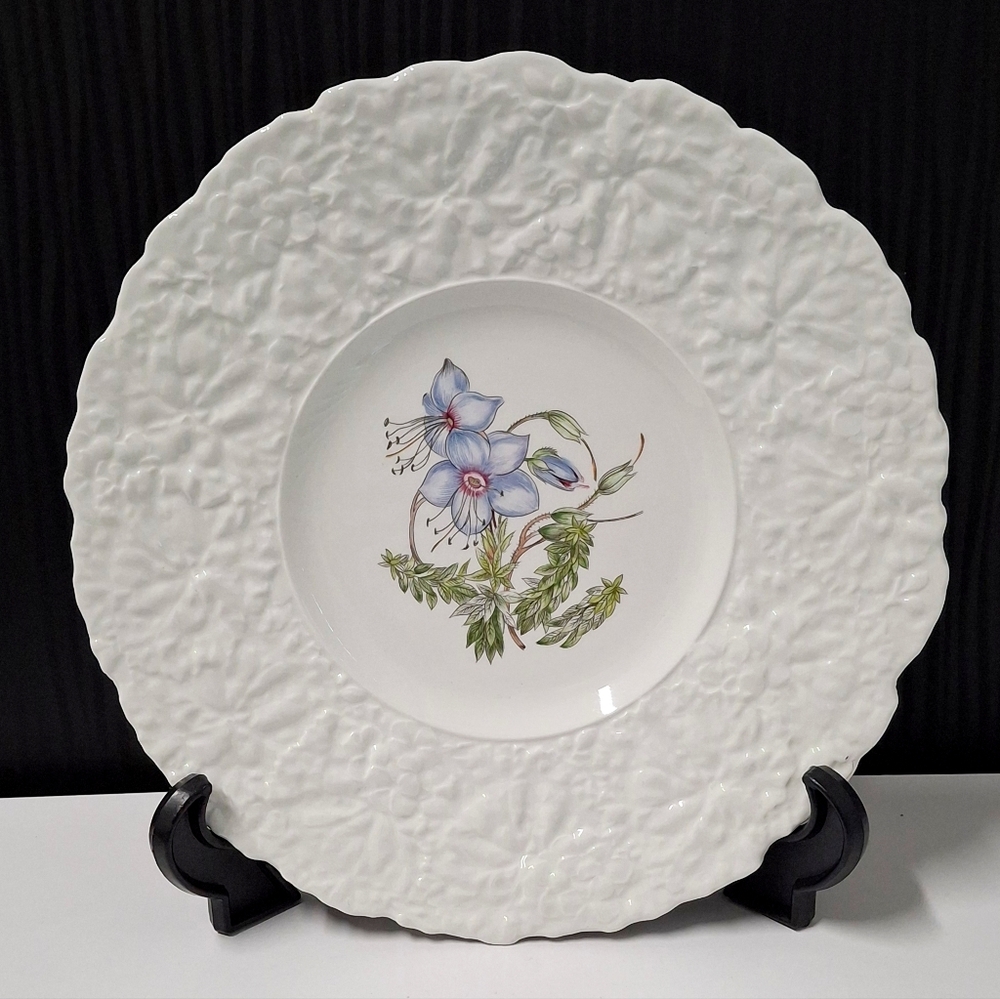 Vintage Royal Cauldon Bristol Ironstone "Rock Rose" Plate, 9 1/4" Diameter